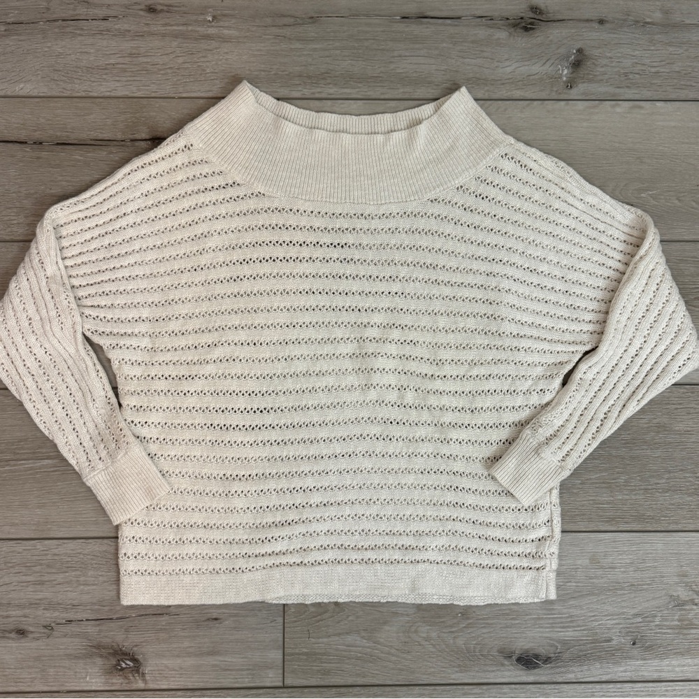 Maurices Cozy Cream Knit Sweater size XL. Cozy fall Cottagecore